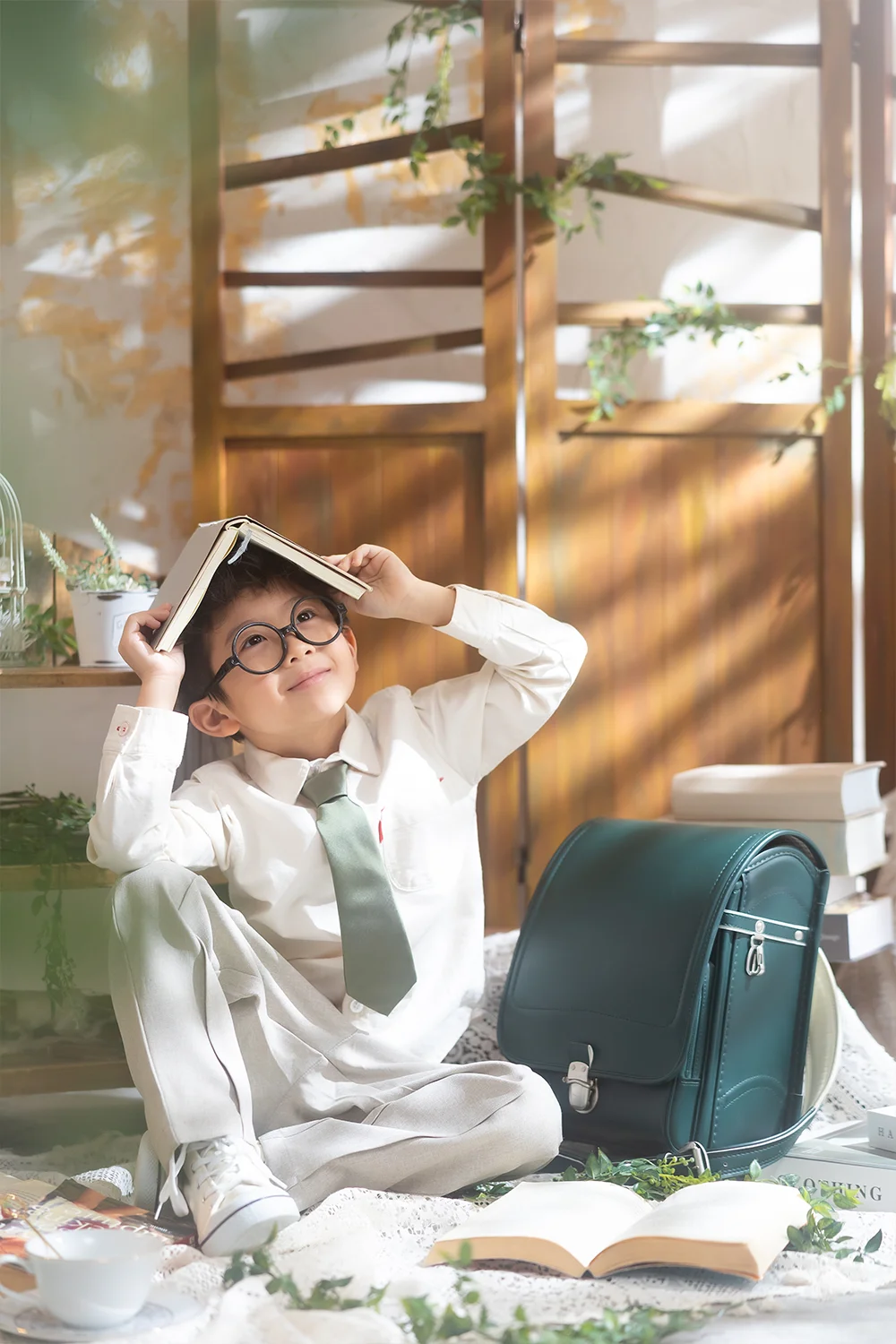 Garden reading time(5)