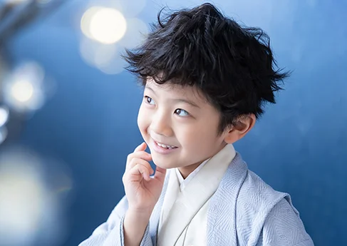 入学･入園写真 Shiny Blue