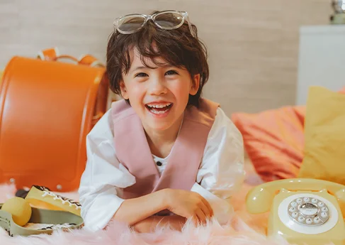 入学･入園写真 dopaminedeco × ナチュラル洋装