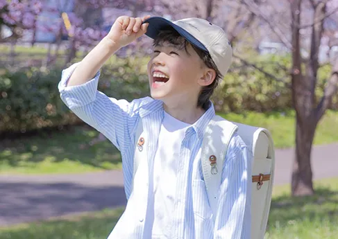 七五三写真 精進川河畔公園ロケ(洋)