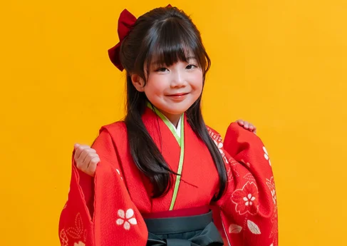 入学･入園写真 春朱