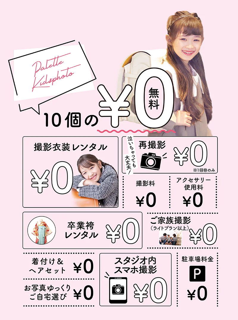 10個の無料ポイント！