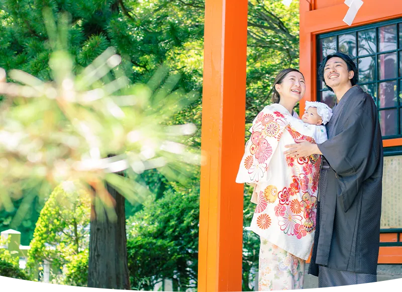七五三記念撮影