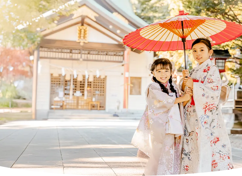 七五三記念撮影