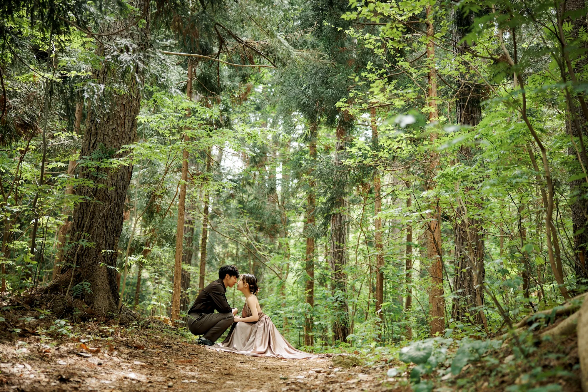 札幌のフォトウェディング 写真工房ぱれっとで撮影