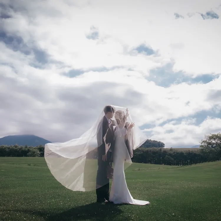 札幌のフォトウェディング 写真工房ぱれっとで撮影