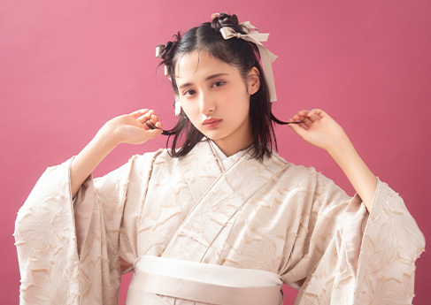 成人写真casual × girly