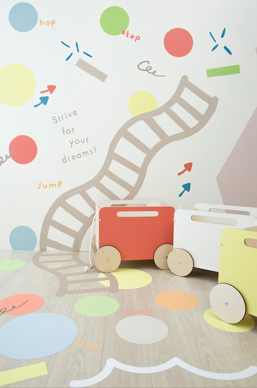 トロッコにのって