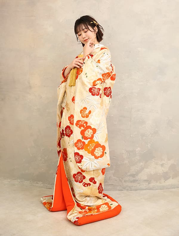 和装「SS1白オレンジ」