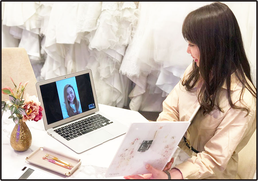 結婚写真　オンライン