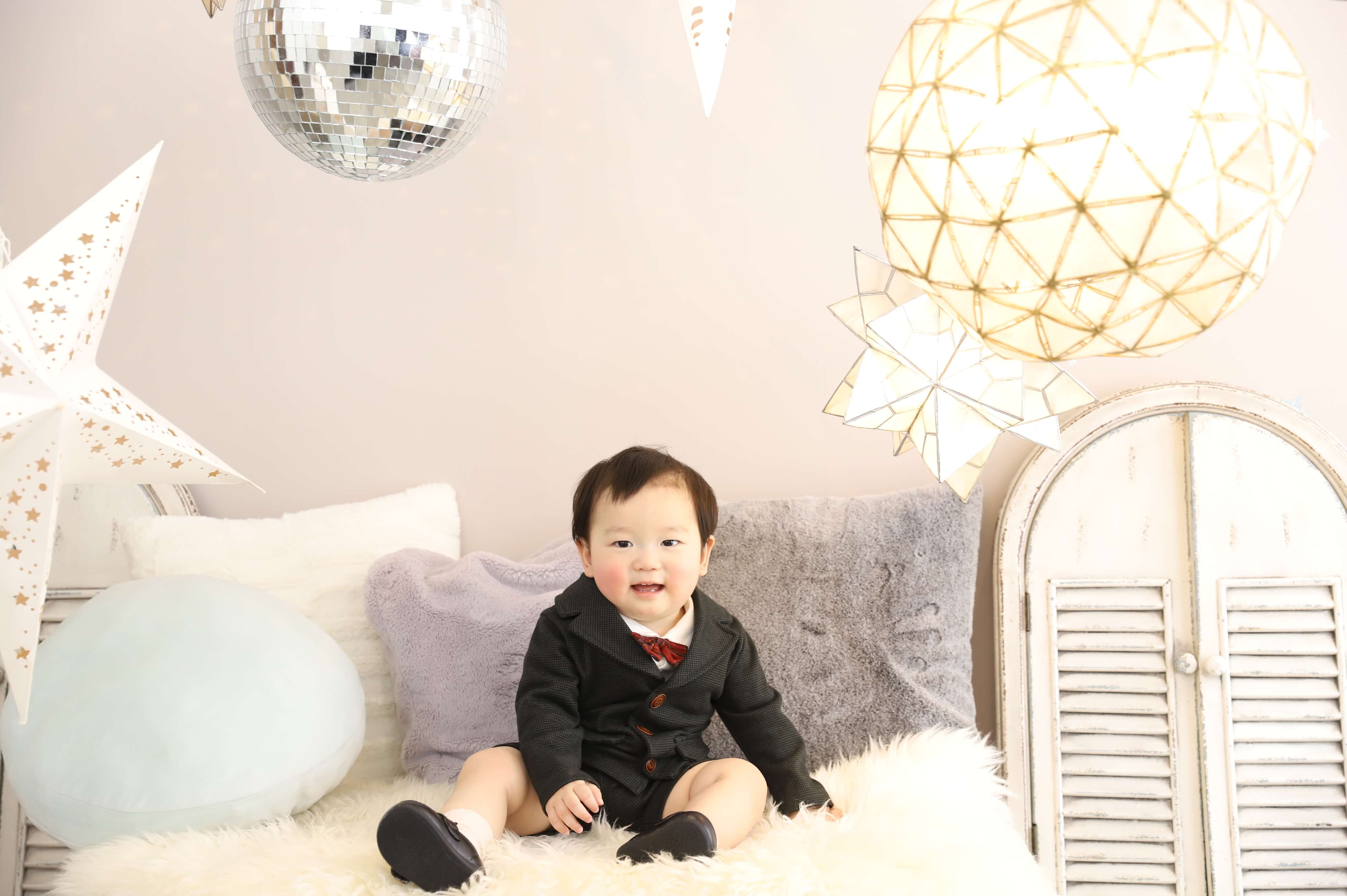 １歳記念撮影でお越しの かなるくん のお写真紹介 写真工房ぱれっとお客様の写真