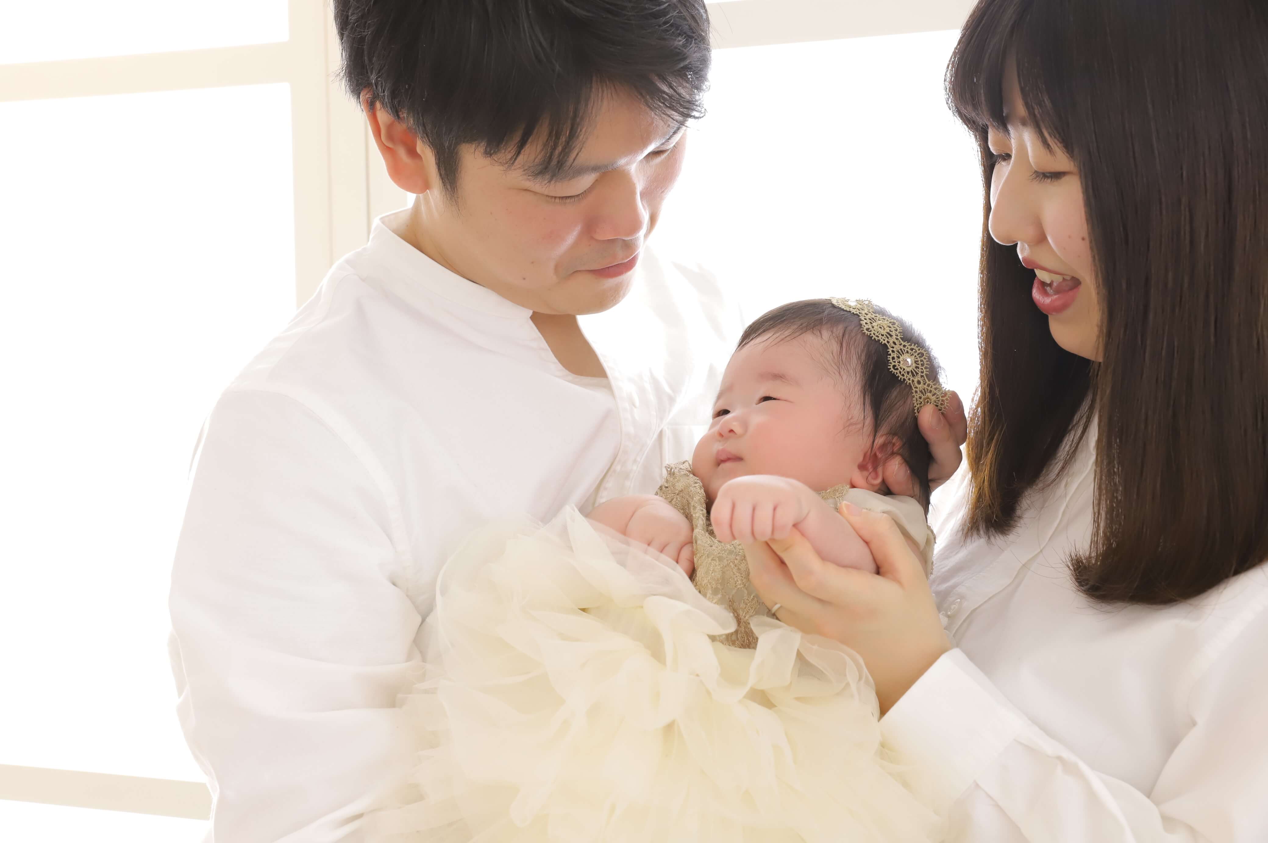 １００日記念でお越しの つむぎちゃん のお写真紹介 写真工房ぱれっとお客様の写真