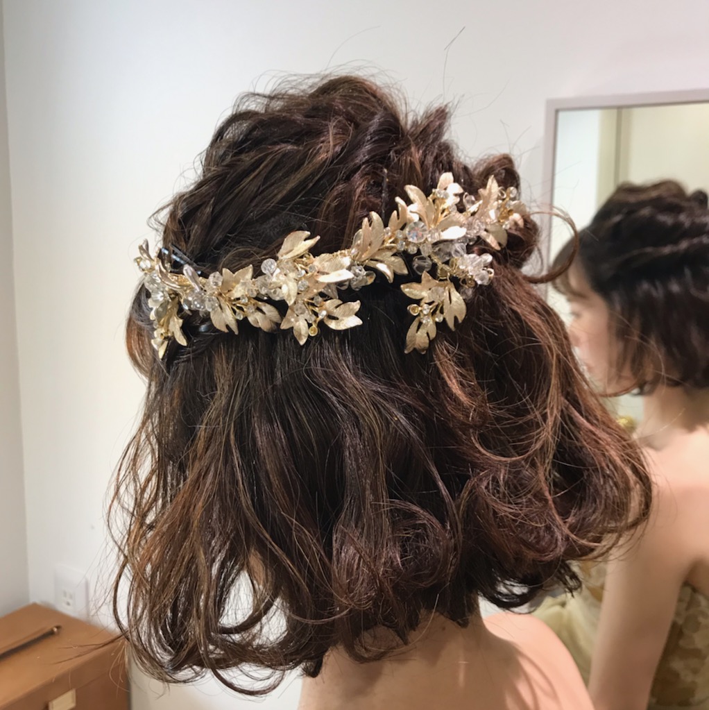 ボブヘアデザイン お客様ヘアスタイルレポート15 写真工房ぱれっとbridal