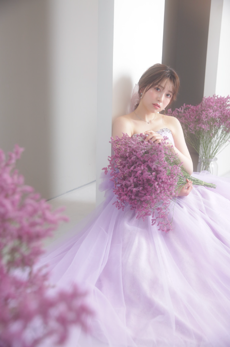 2021秋婚花嫁必見】この秋流行のカラードレスはこれ!【Purple・Red