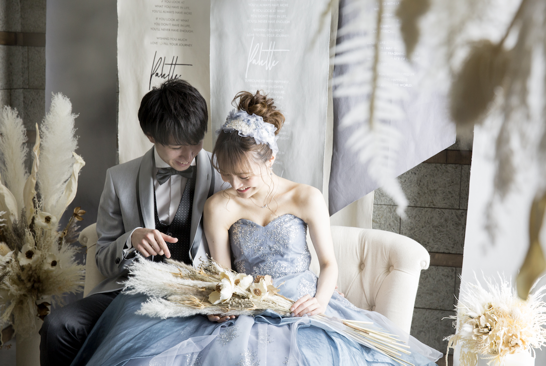 結婚式前撮り フォトウェディング 当日の流れ はこんな感じ シュミレーション 写真工房ぱれっと札幌中央店