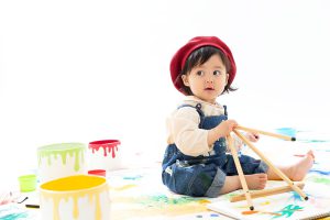 旭川でベビー記念撮影