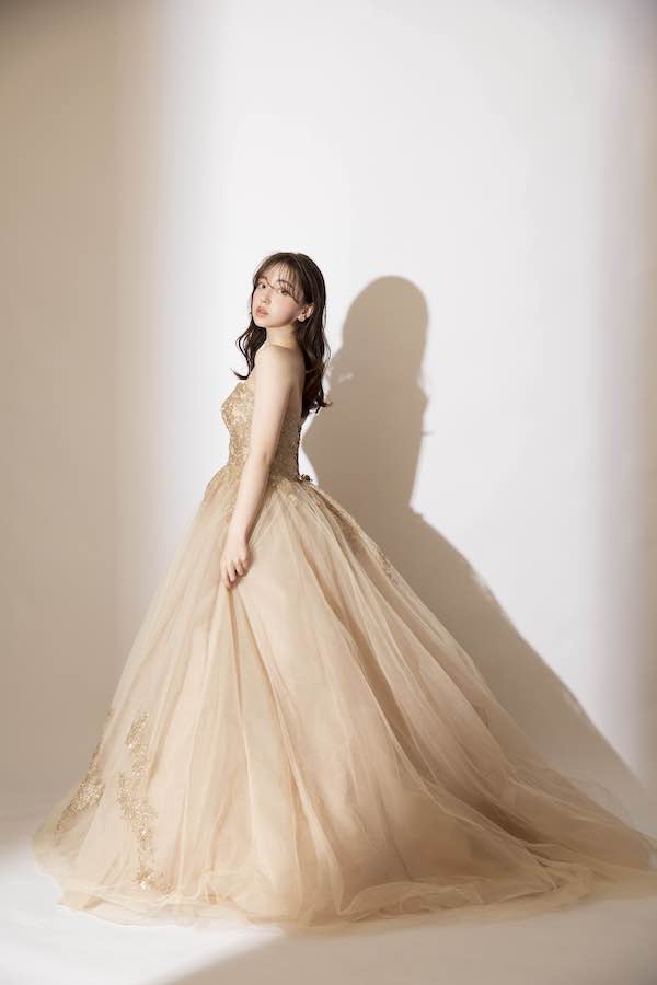 大人気のドレスでオススメコーディネート♡ SS36グリッターベージュ