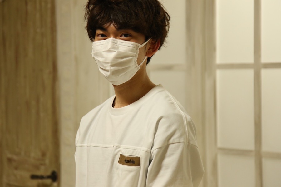 旭川のスタジオでカメラマンの仕事