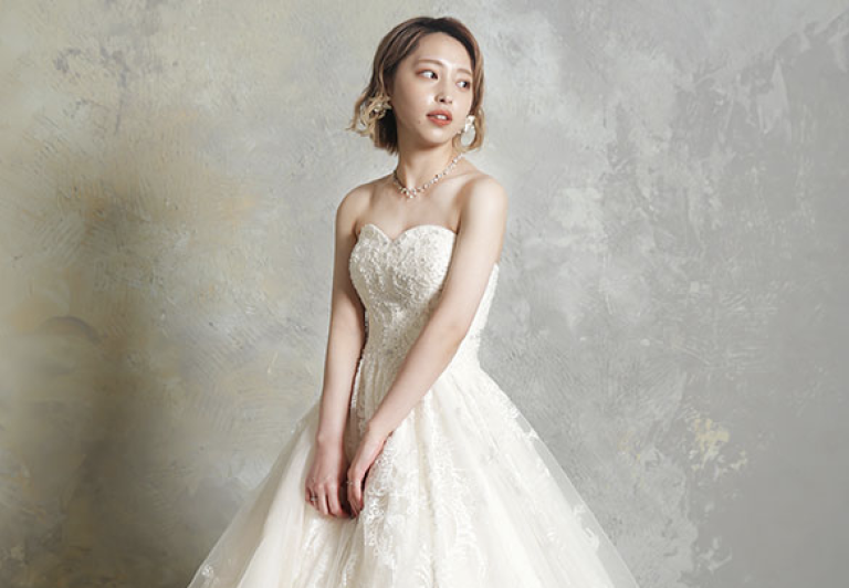 札幌のスタジオでフォトウェディング