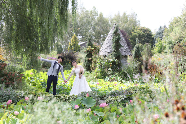 旭川・富良野でロケーションフォトウェディング