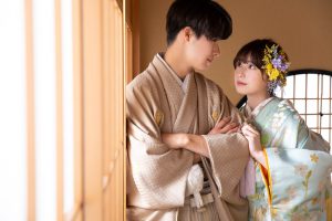 フォトウェディングを札幌のスタジオで