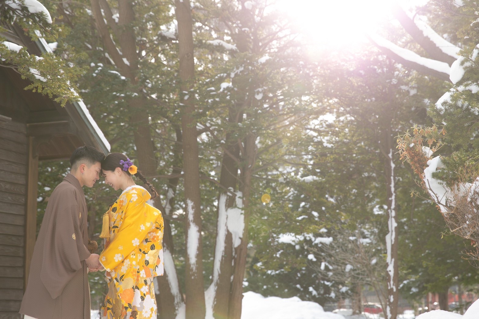 札幌でフォトウェディング