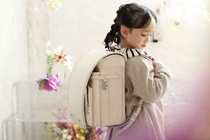 札幌のスタジオで入学撮影