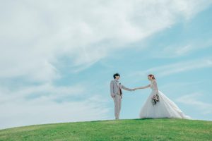 Perfect for spring and summer locations! Glitter Photo Wedding at Moerenuma Park ☆