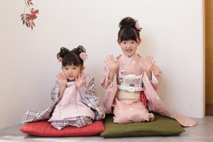 【七五三 】新作着物で七五三撮影いただいた3歳＆7歳さんをご紹介･:*