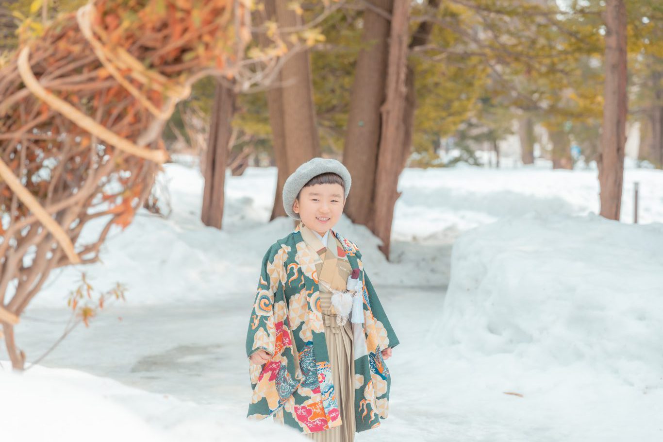 札幌でキッズロケーションフォト