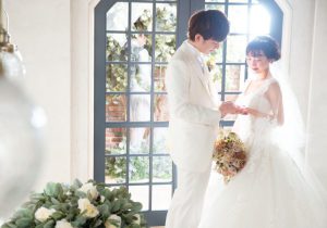 【ブライダルフォト】人気No.1 ビジュアルと共にチャペルスタジオをご紹介･:*　
