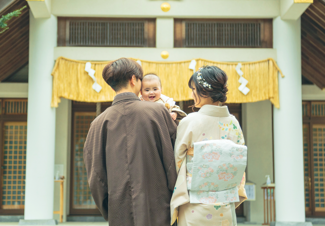 【帯広店】ご家族みなさんで着物を着てお宮参りへ行きませんか？｜写真工房ぱれっと帯広店