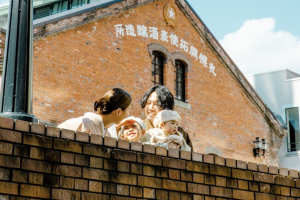 札幌でベビーロケーションフォト