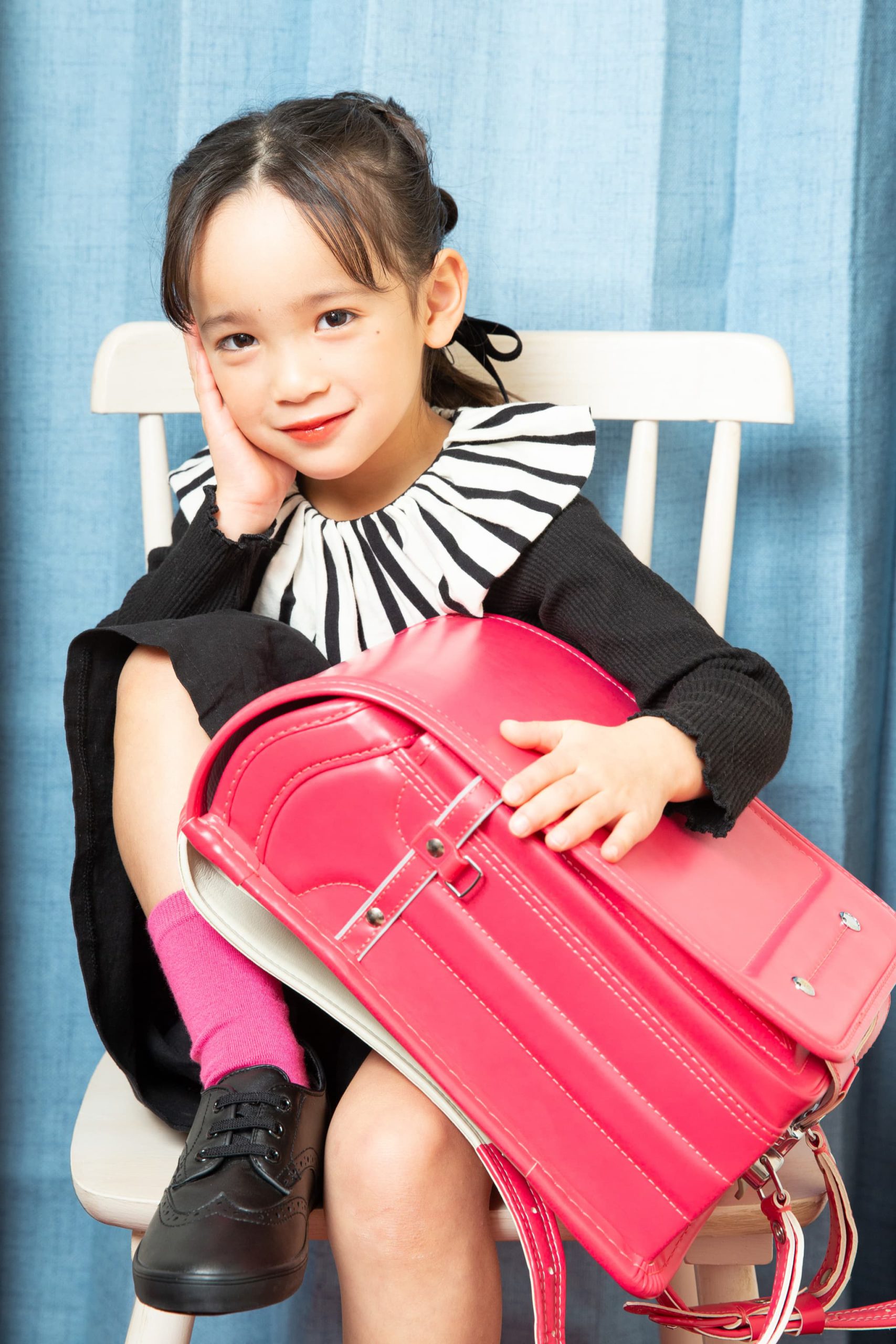 札幌市で入学記念撮影