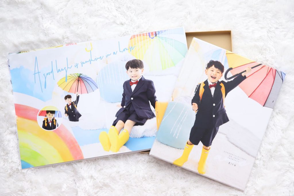 札幌市で入学記念撮影