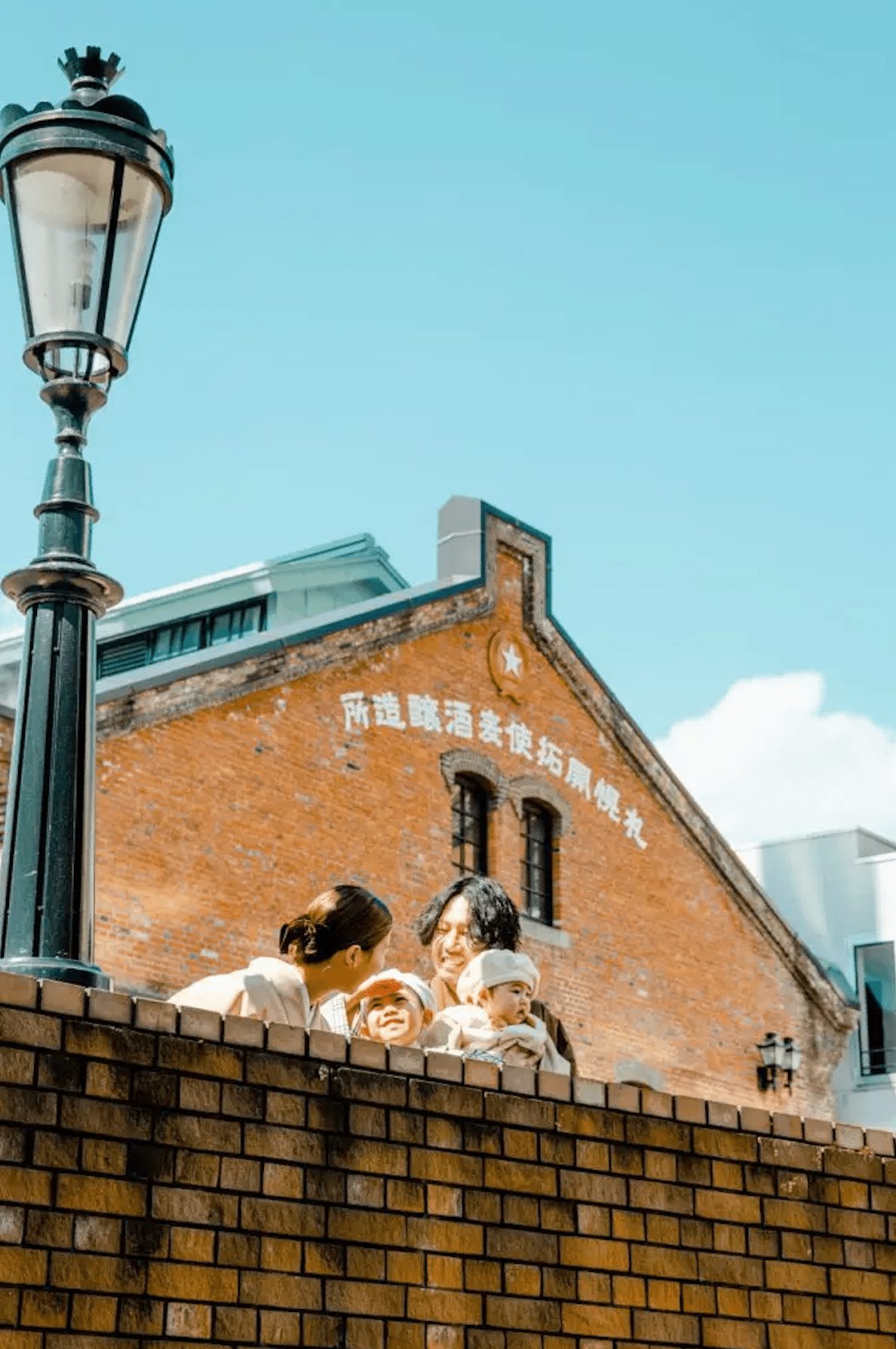 札幌市で入学記念撮影