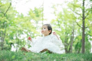 【永山公園】1歳バースデーでロケーション撮影いただいたお客様のご紹介･:*