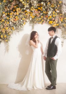 ブライダル撮影をご検討のお客様に当店にある背景をご紹介致します♡
