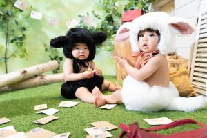 Palette+plus札幌西店 FORESTスタジオ☆ベビービジュアル【やぎさんゆうびん】をご紹介