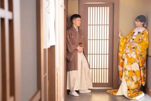 札幌のスタジオでフォトウェディング