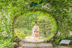『百合が原公園　世界の庭園』ロケーション撮影でお越しのお客様のお写真ご紹介！