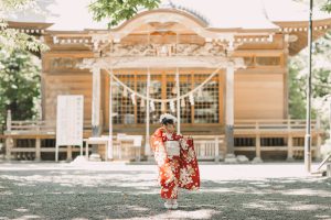 【Palette+plus札幌西岡店】ロケーション撮影でお宮参りの様子もお写真に残しませんか？