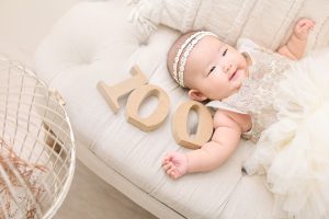 【祝】＊とってもキュートなお客様のご紹介＊【百日】