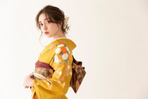 【成人】流行りのヘアスタイルでおしゃれに前撮り♡