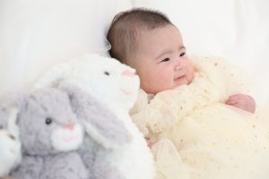 【ベビー写真】まっしろスタジオのぬいぐるみとのお写真紹介🐰🤍