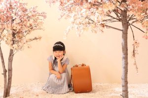 【卒園&入学撮影検討中の方必見‼️】おはなみスタジオで桜と一緒に撮影しませんか？