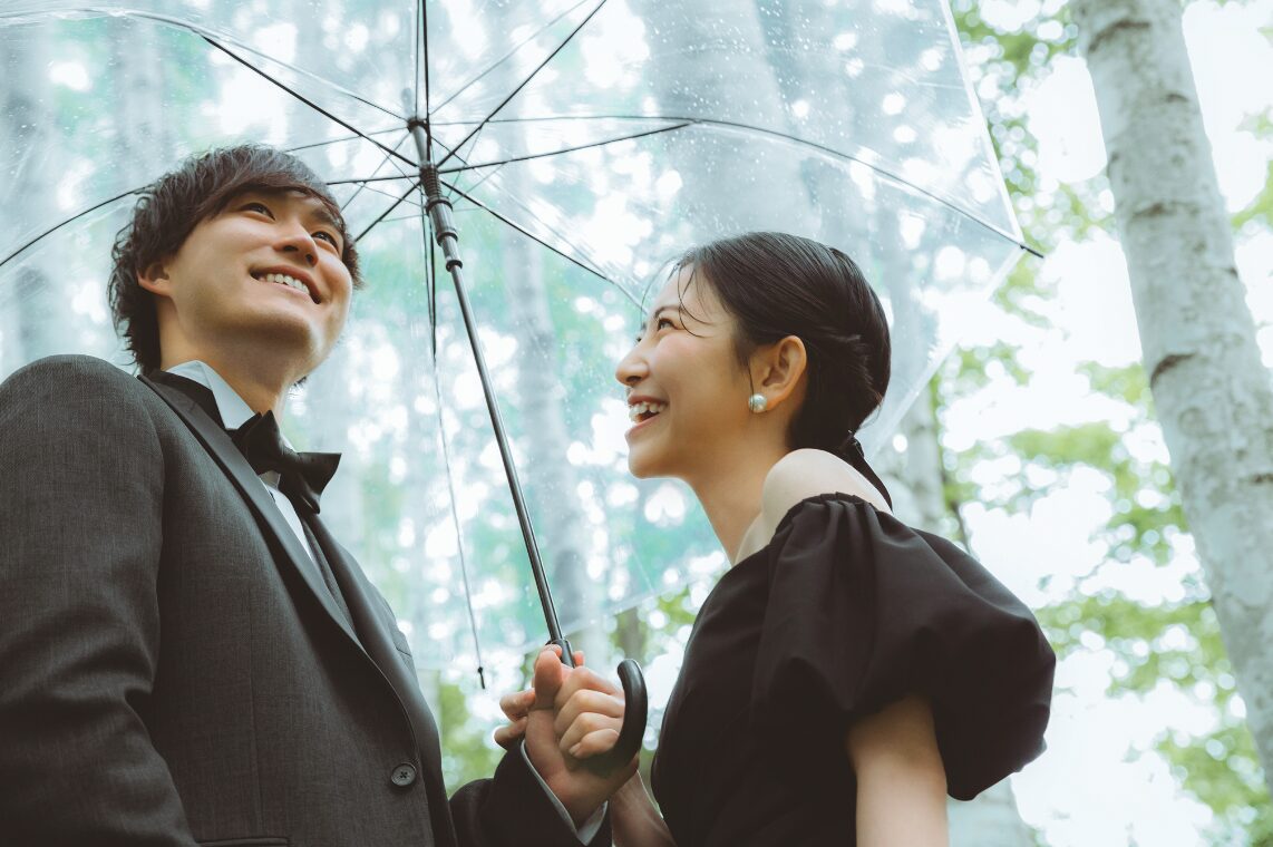 雨の日でも撮影OK！拓真館ロケーションフォト「rainy」