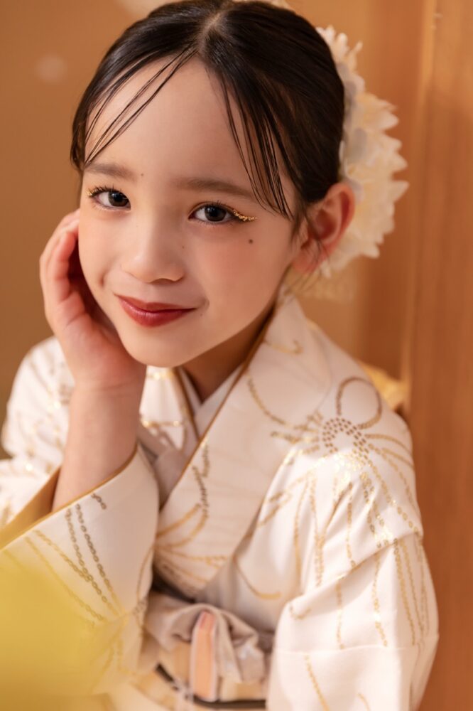 七五三　撮影　女の子　和装　大通店