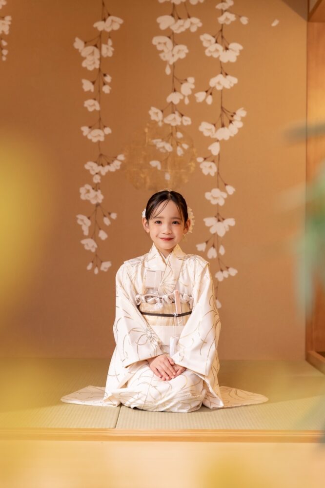 七五三　撮影　女の子　和装　大通店