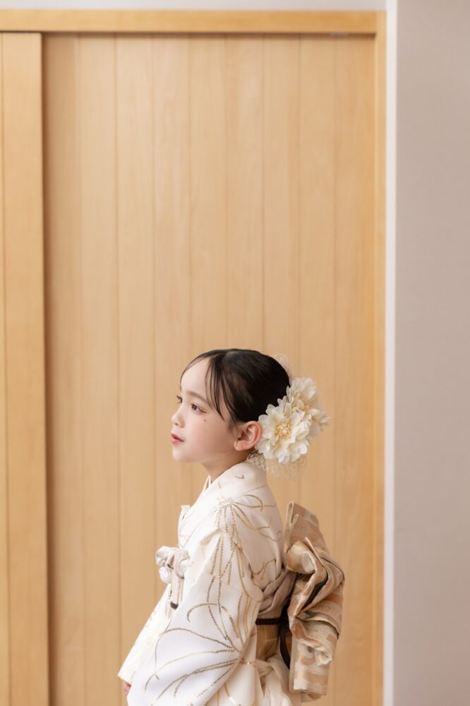 七五三　撮影　女の子　和装　大通店
